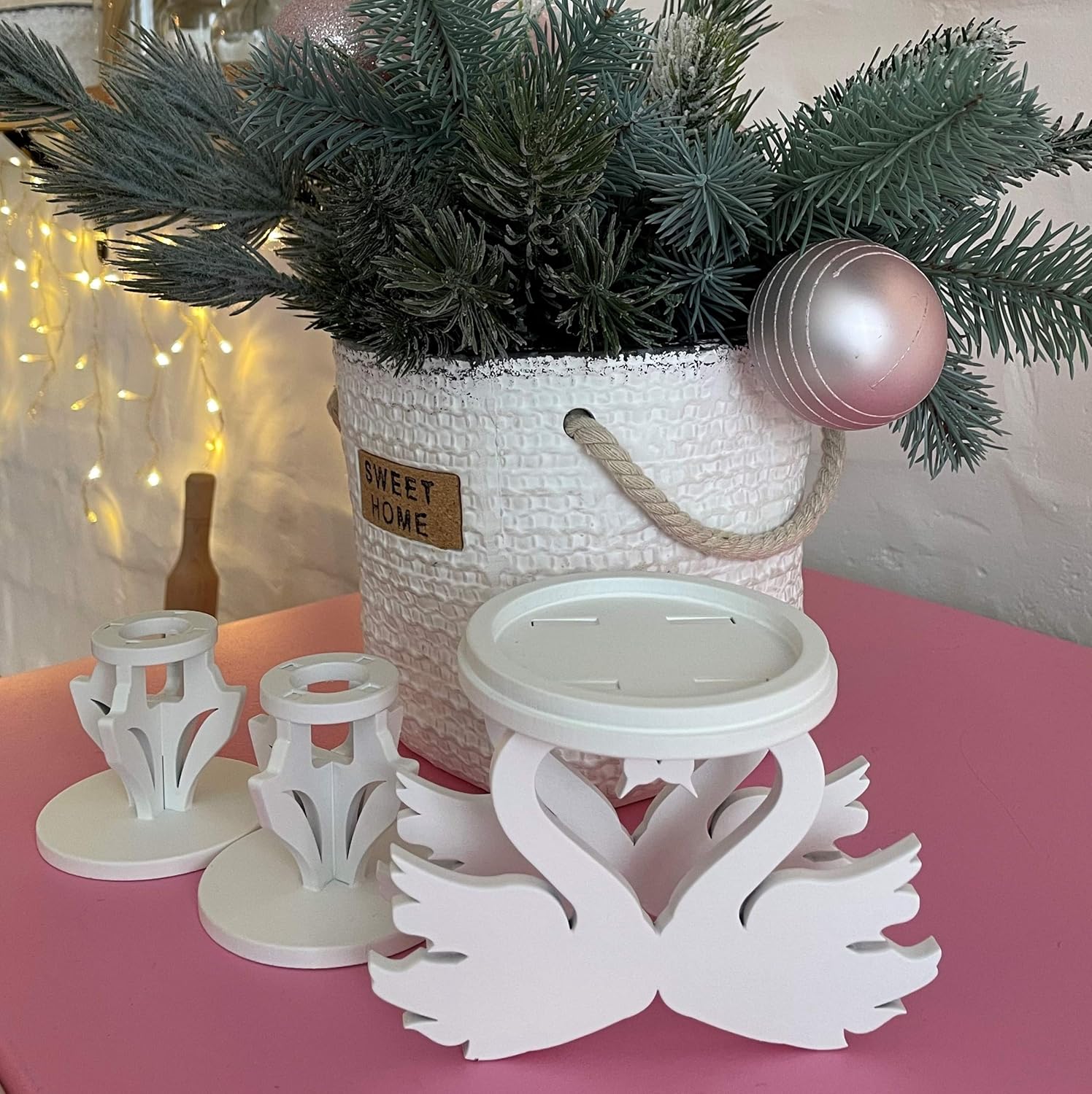 Elegant Unity Candle Holder Set for Weddings Ceremsemblies Special Occasions