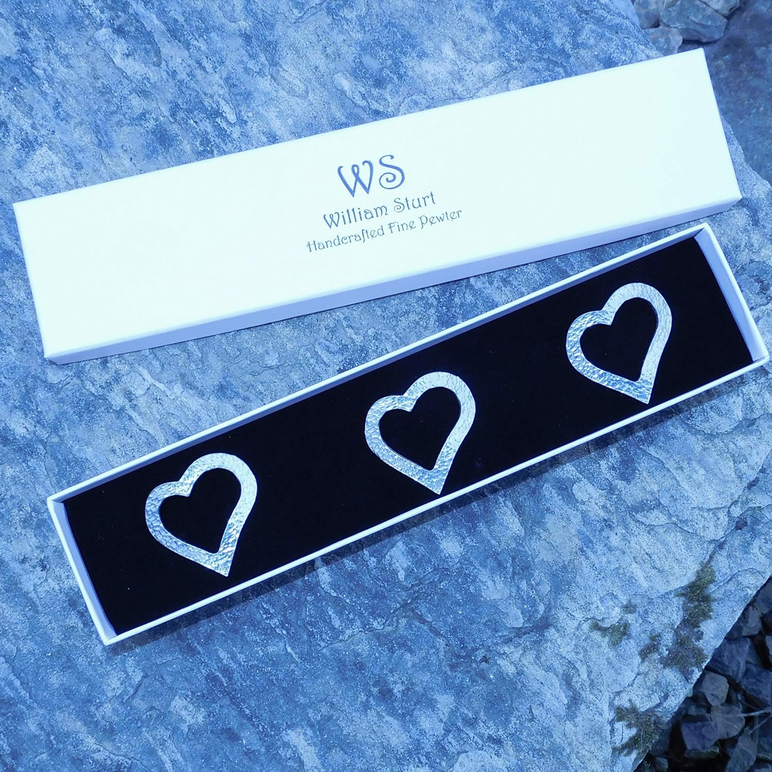 3 Heart Candle Pins for Veneration